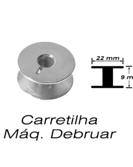 Foto do produto Carretilha/Bobina máquina de debruar