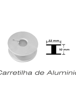 Foto do produto Carretilha/Bobina de alumínio