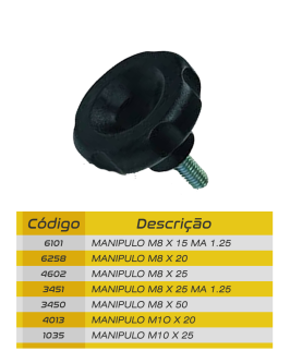 Foto do produto Manípulo barra roscada