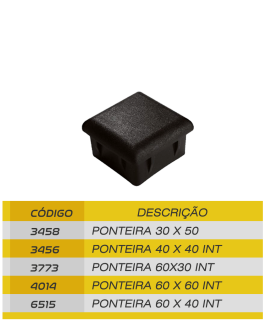 Foto do produto Ponteira quadrada