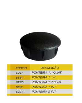 Foto do produto Ponteira redonda