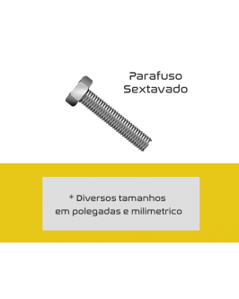 Foto do produto Parafuso sextavado