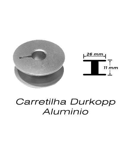 Imagem do produto Carretilha/Bobina de Alumínio Durkopp