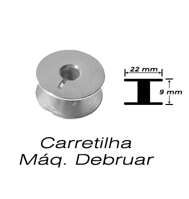Imagem do produto Carretilha/Bobina máquina de debruar