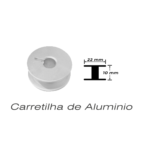 Imagem do produto Carretilha/Bobina de alumínio